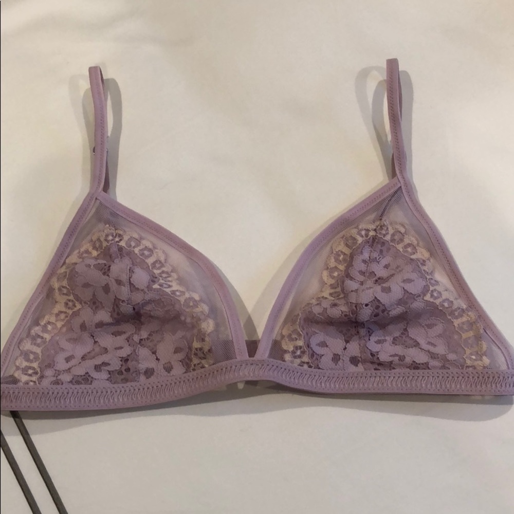 Lavender Lace Bralette